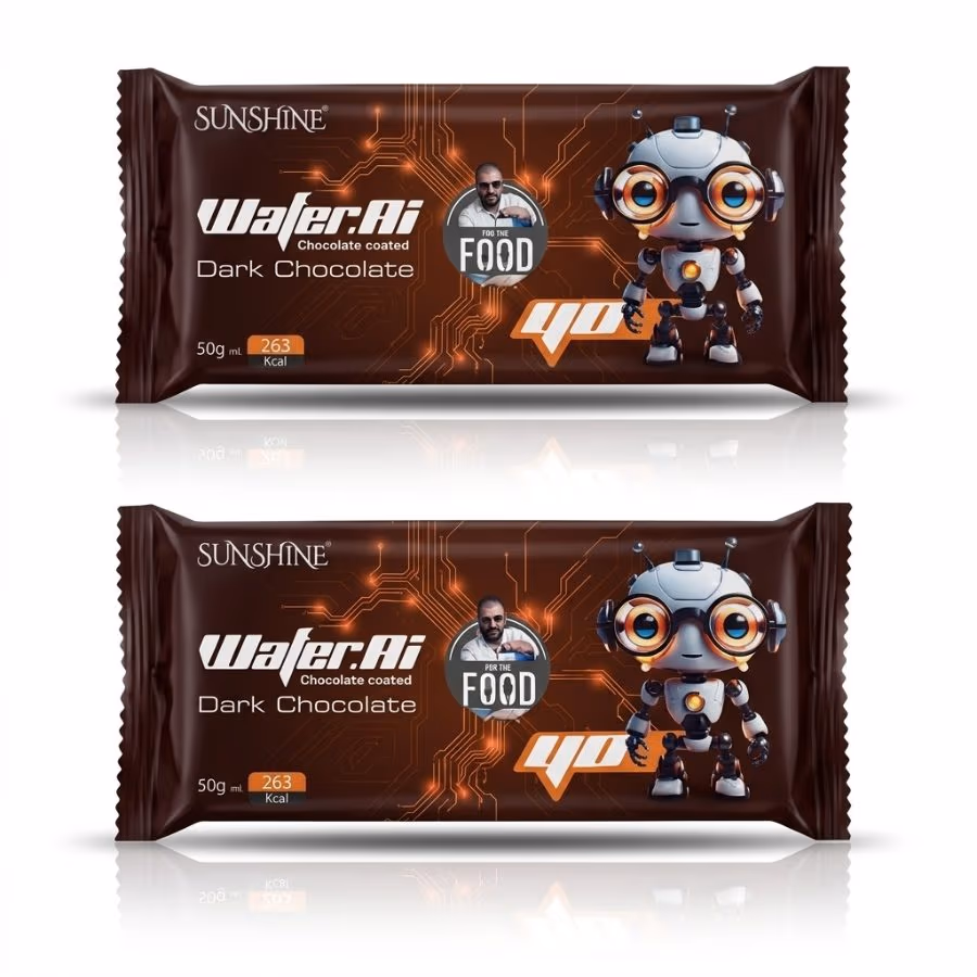 2 Dr Food Wafer.AI Dark Chocolate