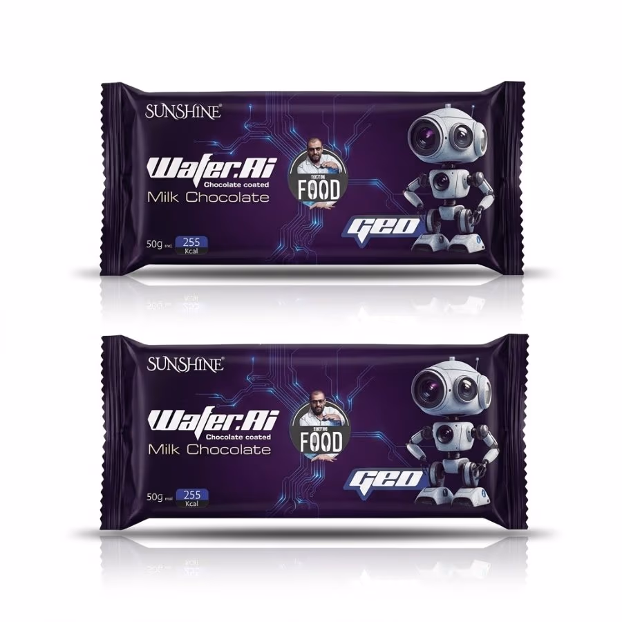 2 Dr Food Wafer.AI Milk Chocolate