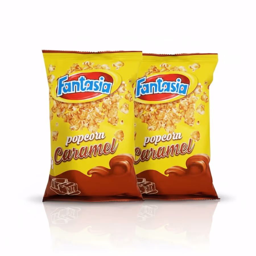 2 Fantasia Popcorn Caramel 55g