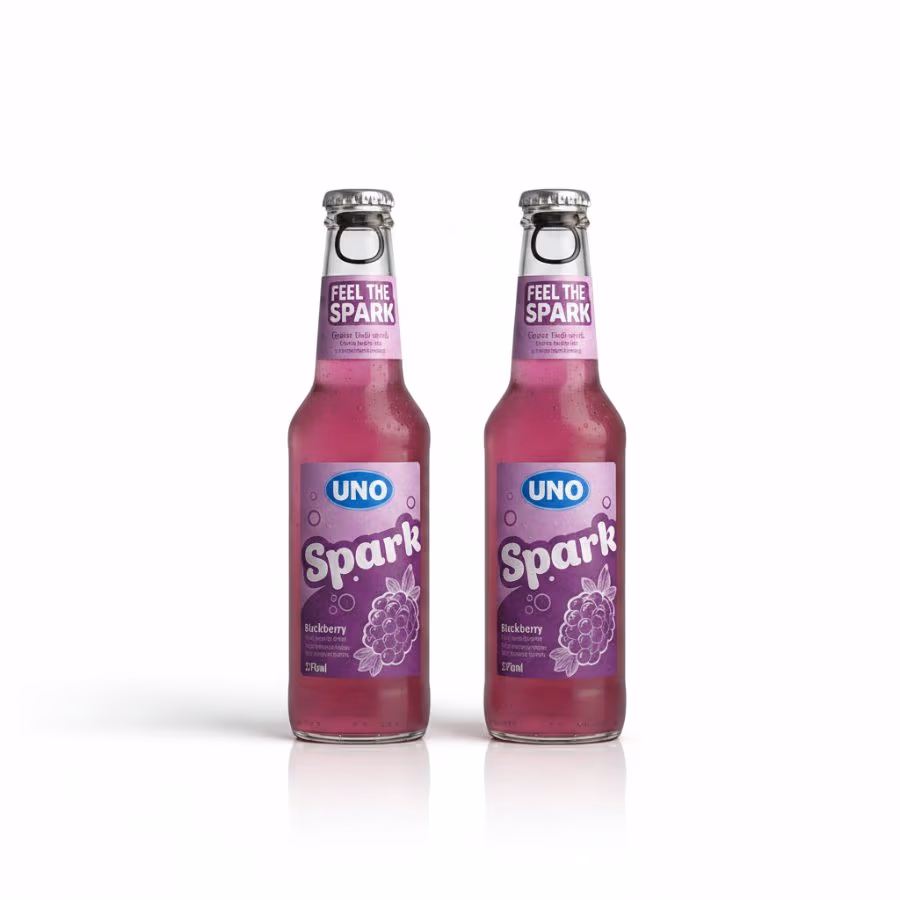 2 Uno Spark Blackberry 275ml