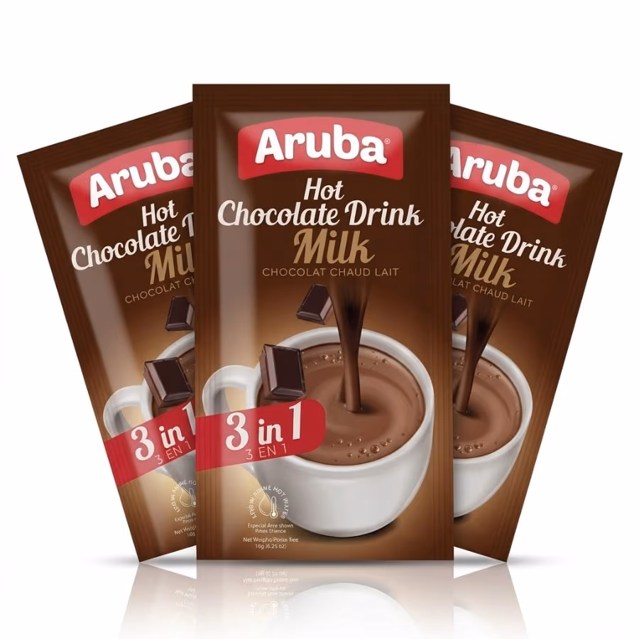 3 Aruba Hot Chocolate Milk 26g