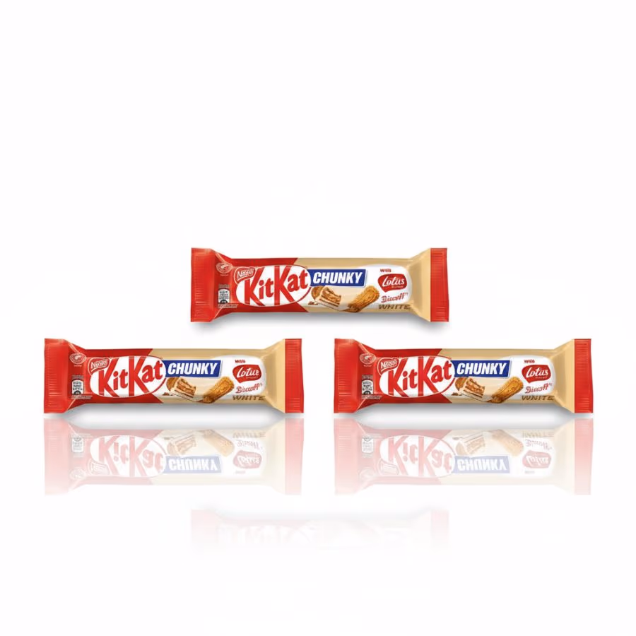 3 Kitkat Chunky Lotus 42g