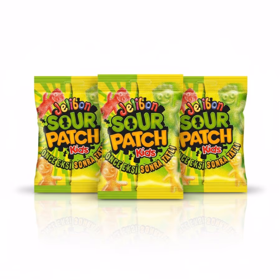 3 Sour Patch Kids 80g