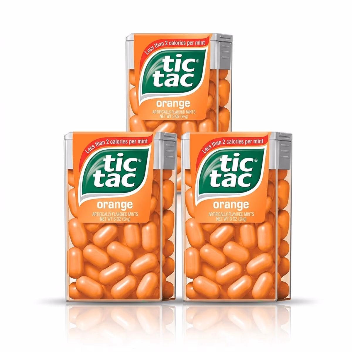 3 Tic Tac Orange