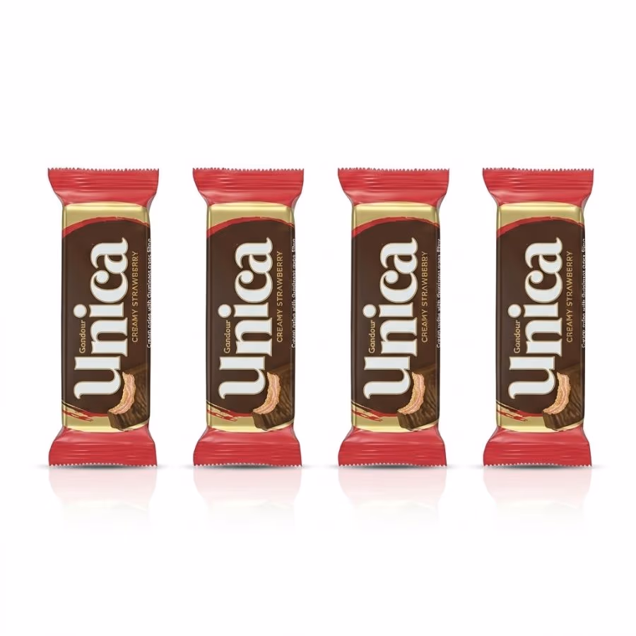 4 Ghandour Unica Strawberry 18g