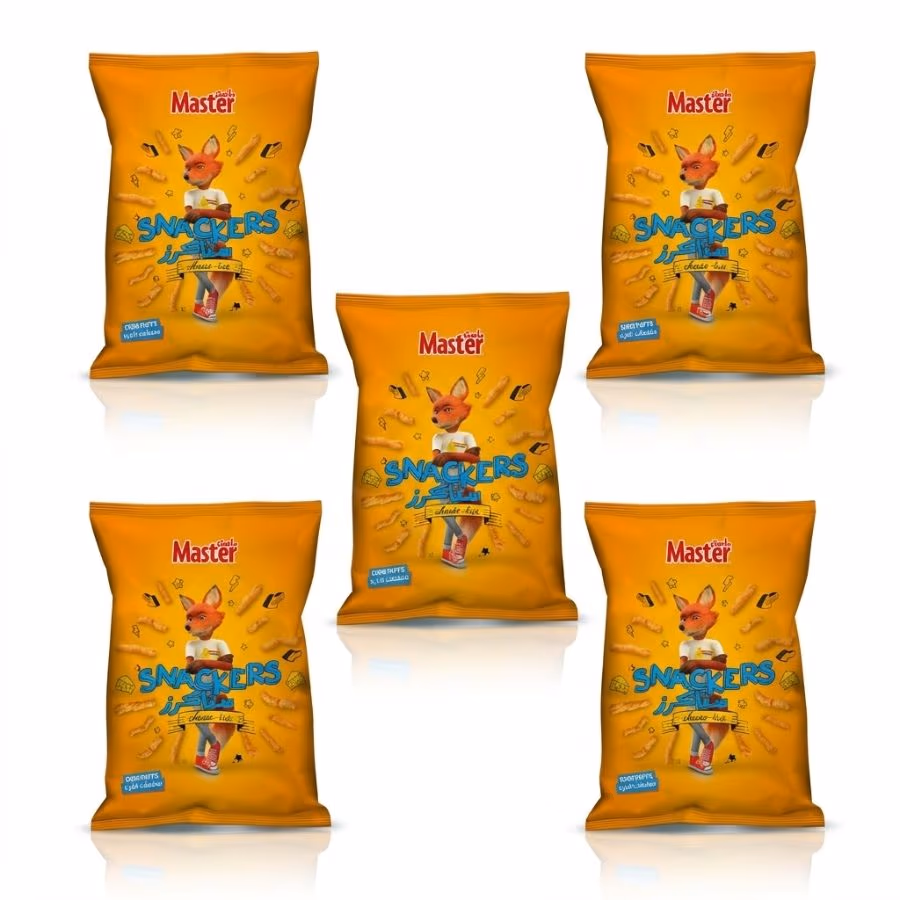 5 Master Snackers Cheese 100g