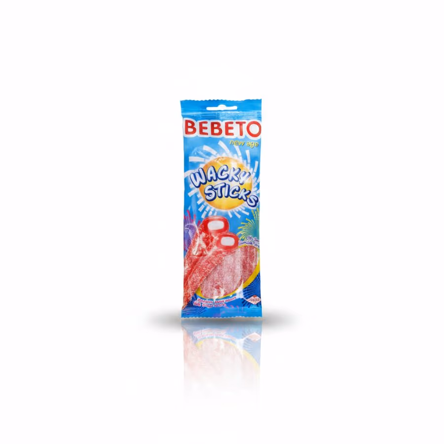 Bebeto Wacky Sticks 75g