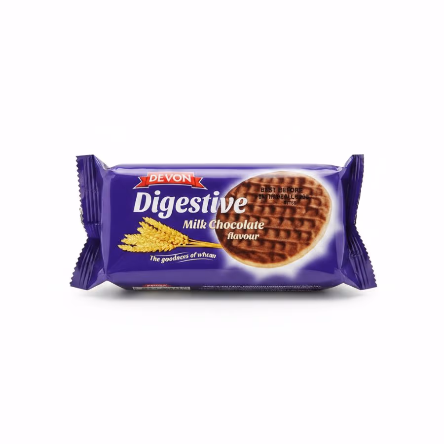 Devon Digestive With Milk Chocolate 250g