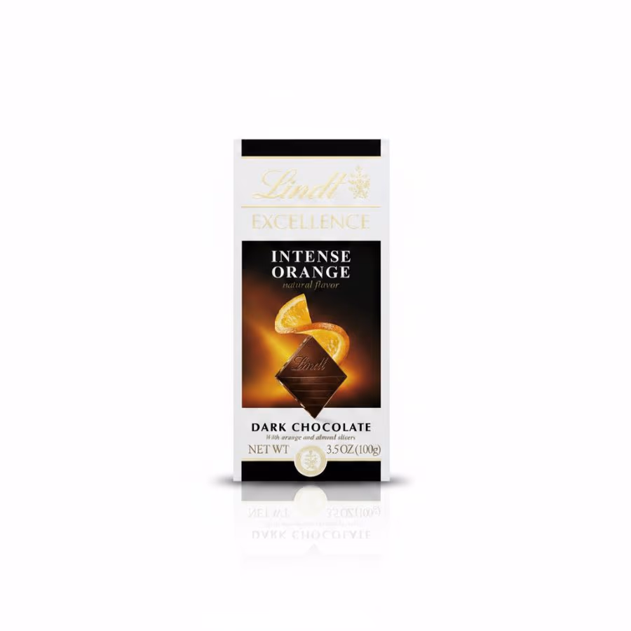 Lindt Bar Intense Orange Dark
