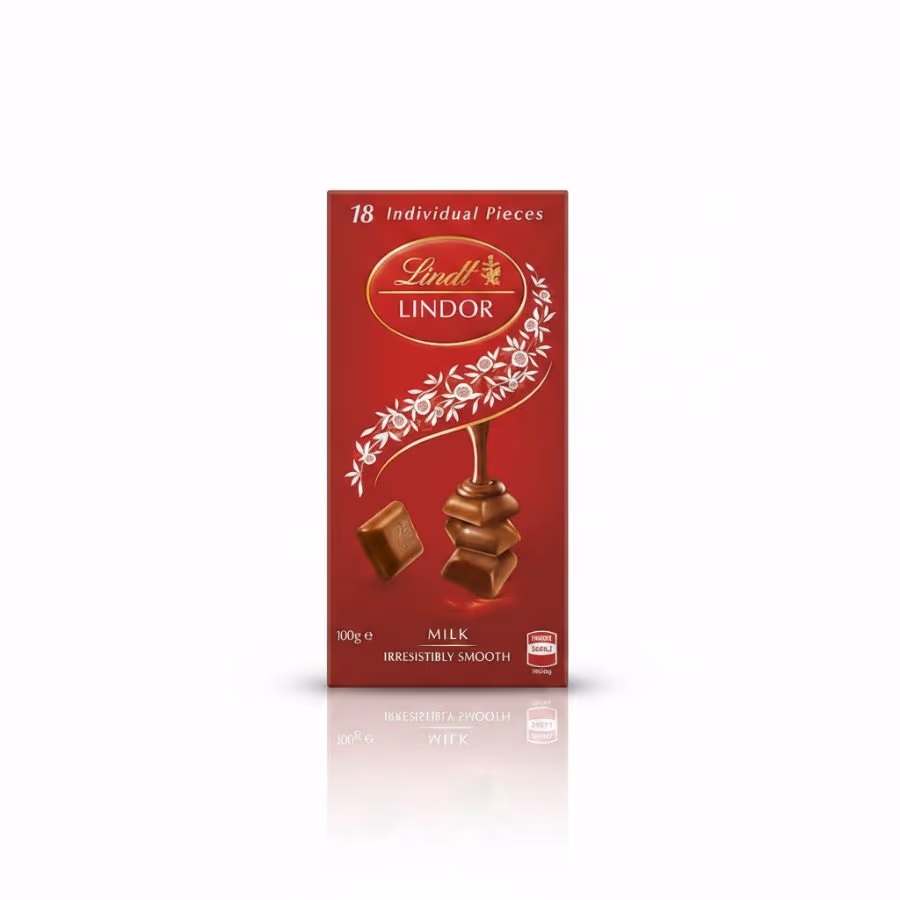 Lindt Bar Milk Choco 100g