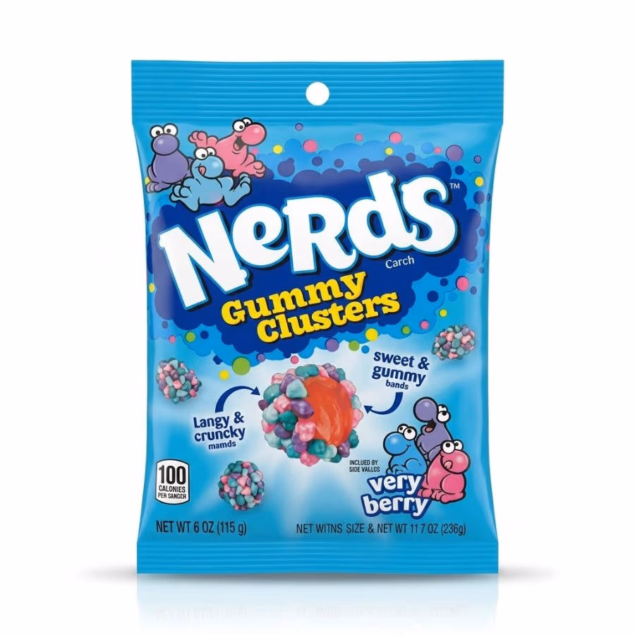 Nerds Gummy Clusters 141g