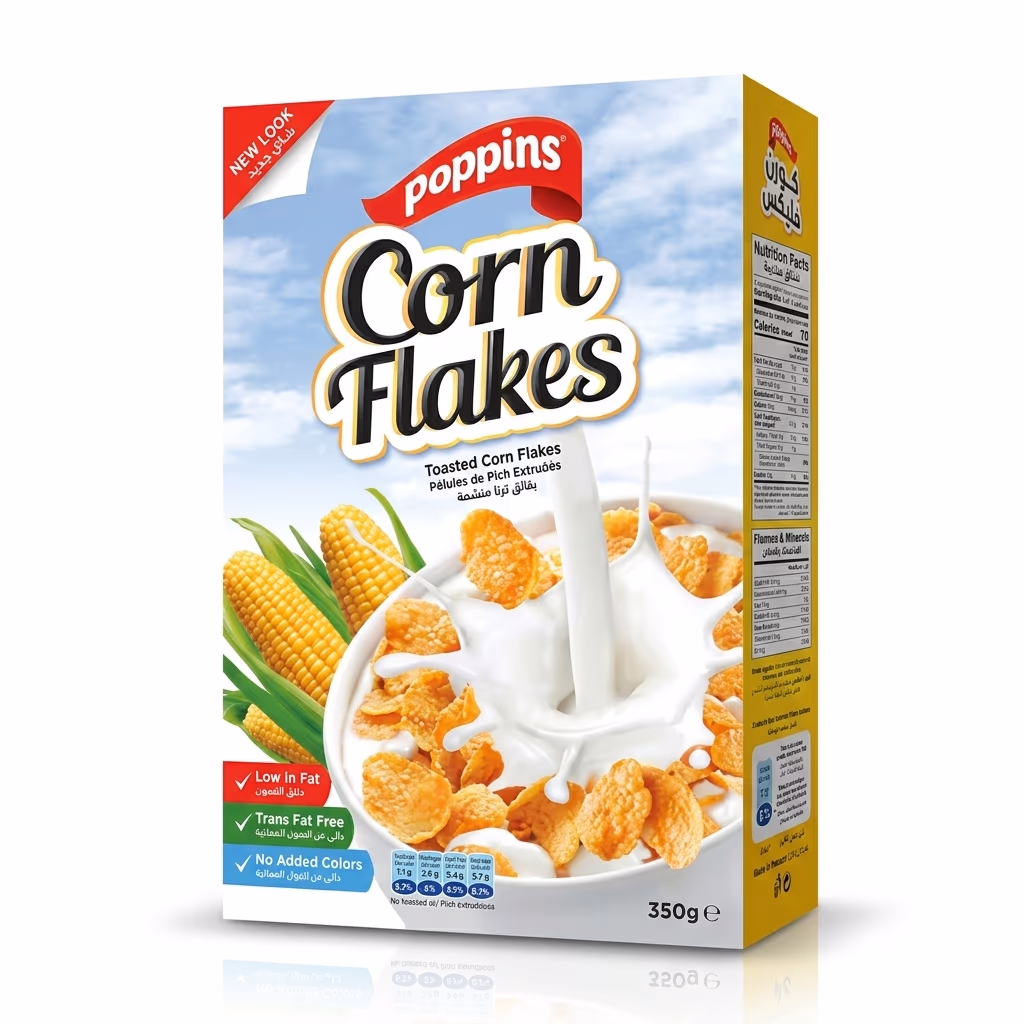 Poppins Corn Flakes 350g